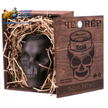 Чаша для кальяна Don Bowl 4EREP (Дон Череп) оригинал - фото 1 Чаша для кальяна Don Bowl 4EREP (Дон Череп) оригинал - фото 1